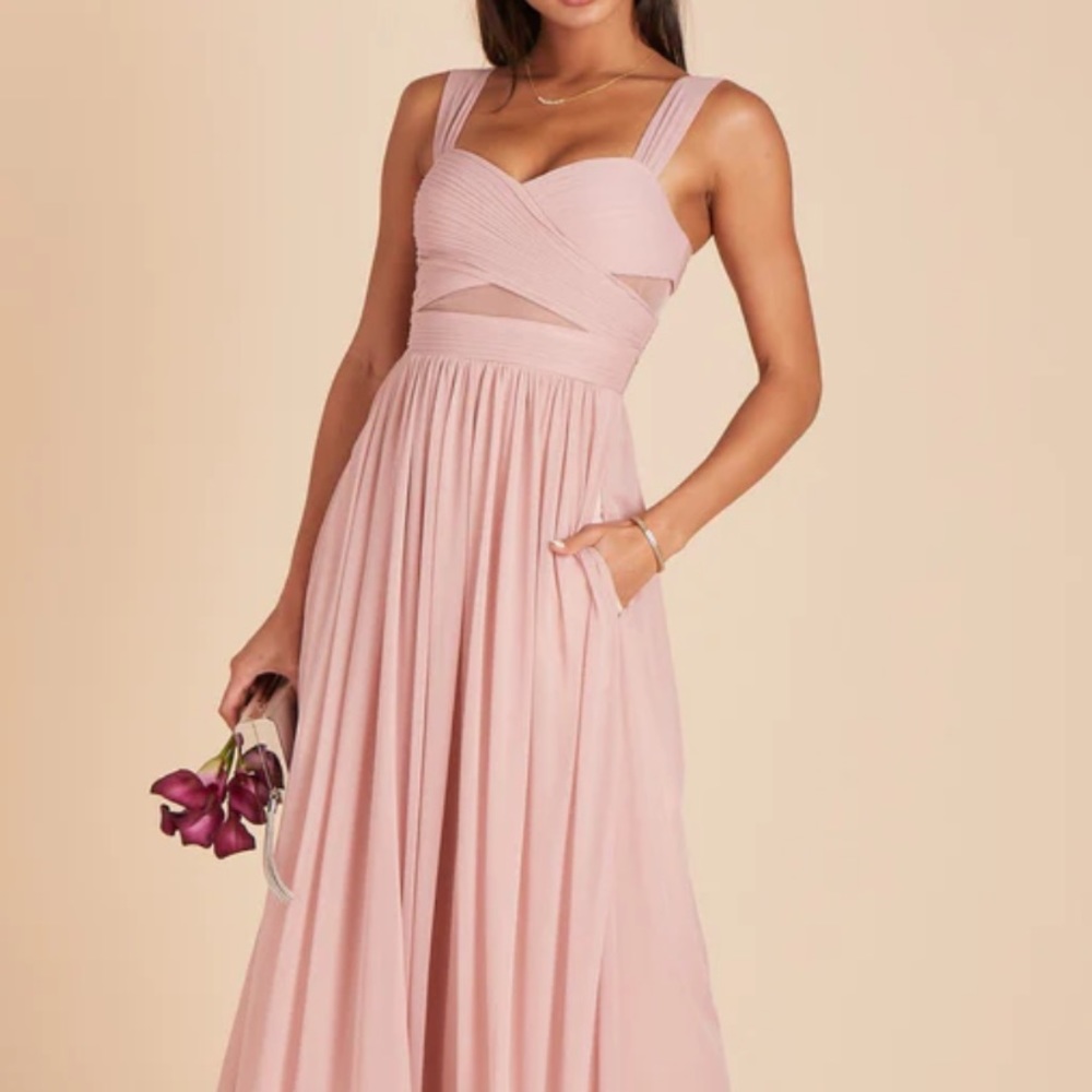 Birdy Grey ELSYE DRESS in dusty rose - Picture 3 of 3